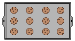 cookies on  cookie sheet